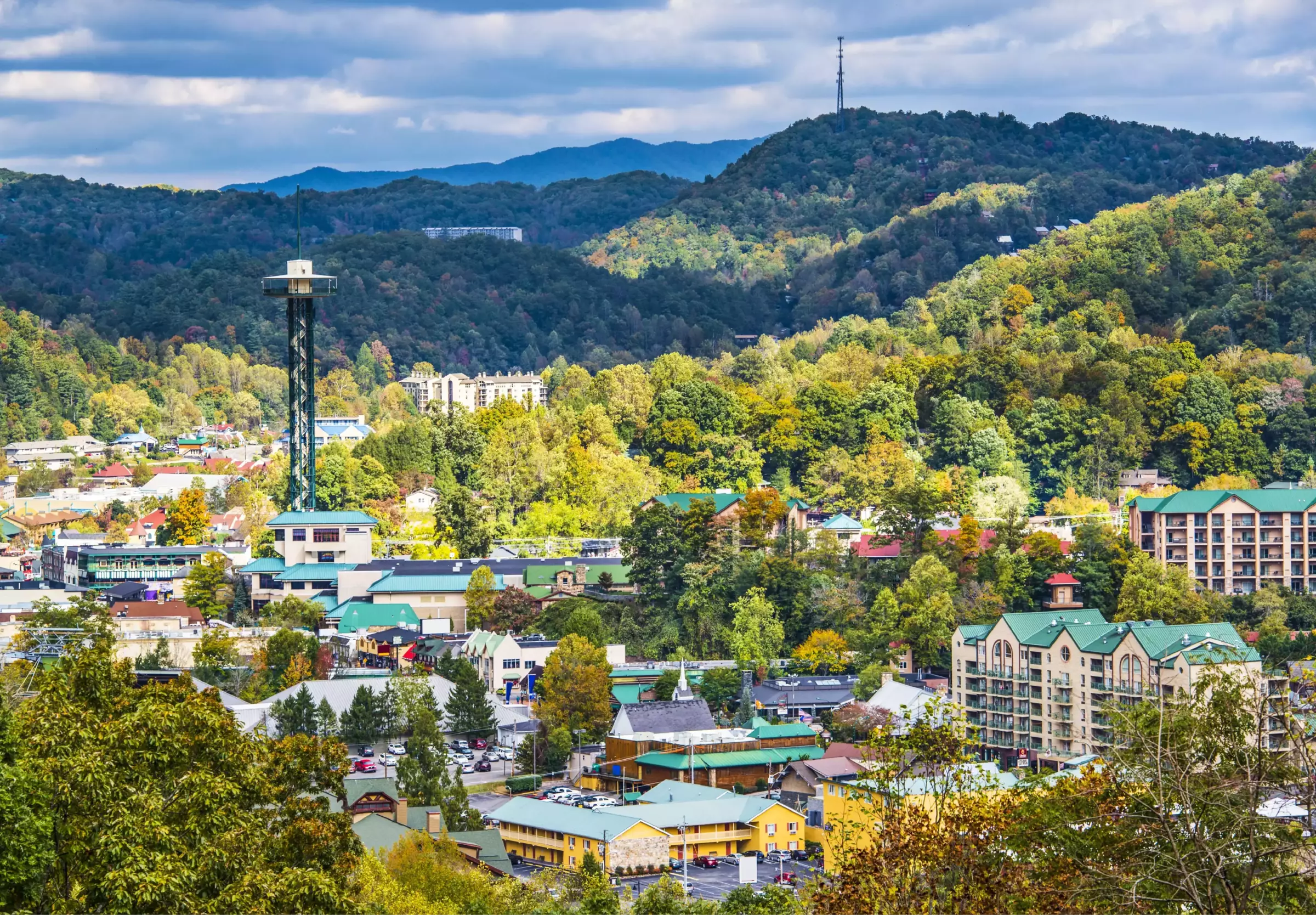 downtown Gatlinburg