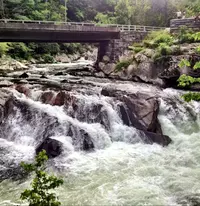 The Sinks waterfall