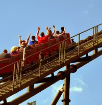 roller coaster at Dollywood