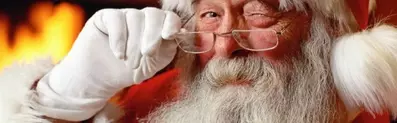 Santa Claus baner