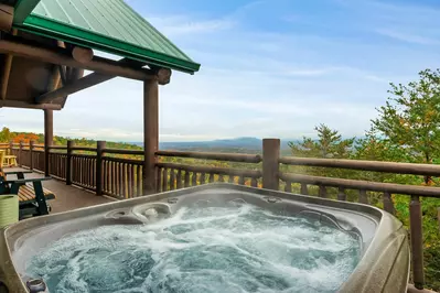 Enjoy The Views From The Hot Tub