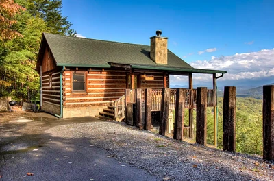 romantic cabins smoky mountains