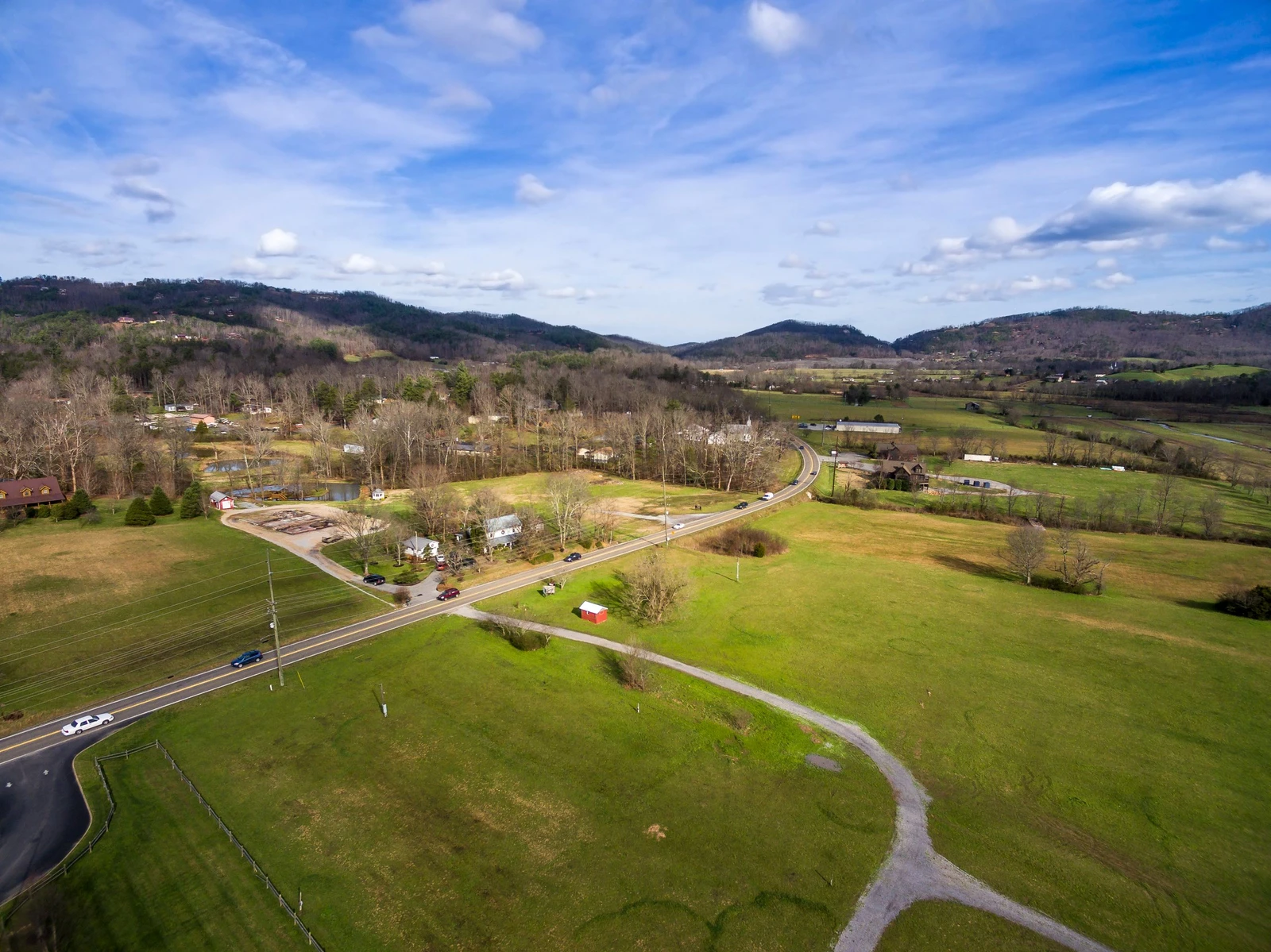 Aerial View of Townsend