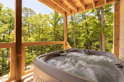 a walk in the clouds is one of our cabins in the Smokies