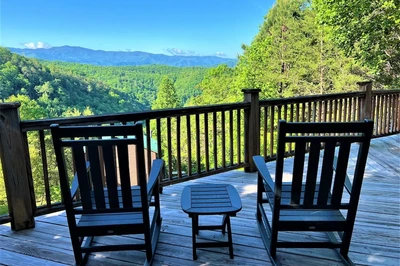 endless view is one of our cabins in the Smokies